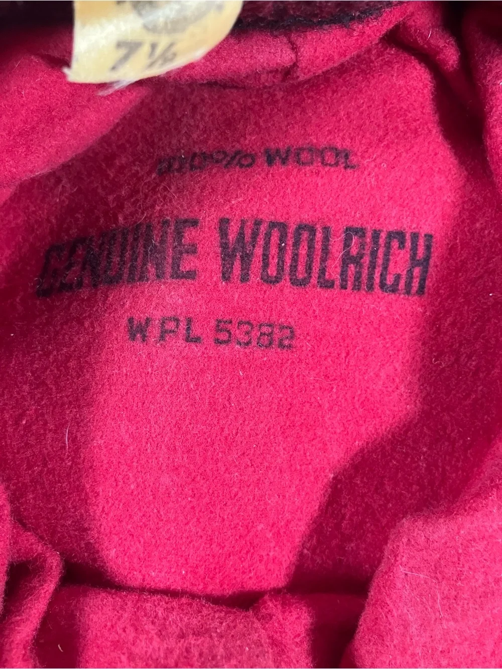 Woolrich item pre